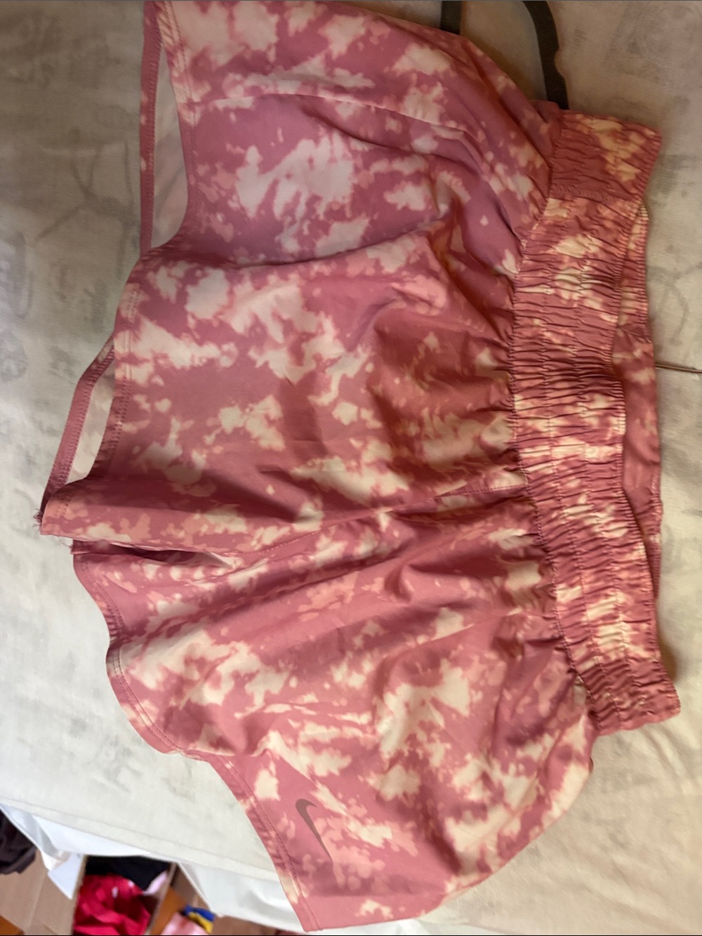 Nike Pink and White Dri-FIT Tee